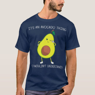 Funny Avocado Geschenk für Männer Frauen gesundes  T-Shirt