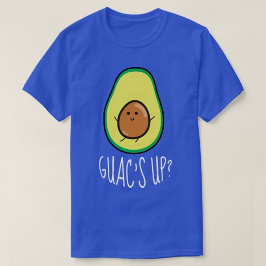 Funny Avocado Illustration T-Shirt (Design vorne)