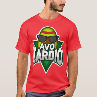 Funny Avocado im Training T-Shirt