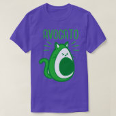 Funny Avocado Lover Cat Classic TShirt (Design vorne)
