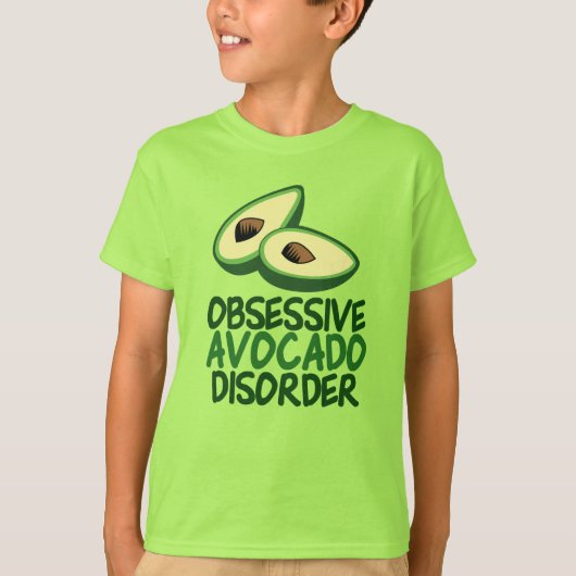 Funny Avocado Lover Kids T-Shirt (Vorderseite)