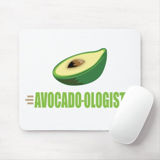 Funny Avocado Mousepad (Mit Mouse)