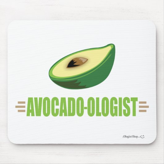 Funny Avocado Mousepad (Vorne)