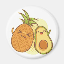 Funny Avocado Pineaple BESTE FREUNDIN Kawaii