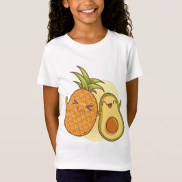 Funny Avocado Pineaple BESTE FREUNDIN Kawaii T-Shirt