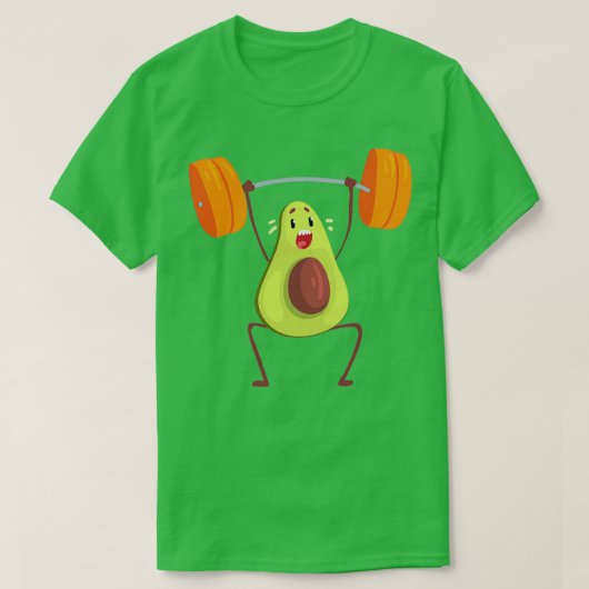 Funny avocado plush Classic TShirt (Design vorne)
