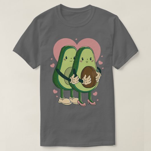Funny avocado Pregnancy Reveal Holy Guacamole Im P T-Shirt (Design vorne)