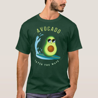 Funny avocado surfen avocado fangen die Wave Class T-Shirt