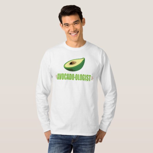 Funny Avocado T-Shirt (Vorne ganz)