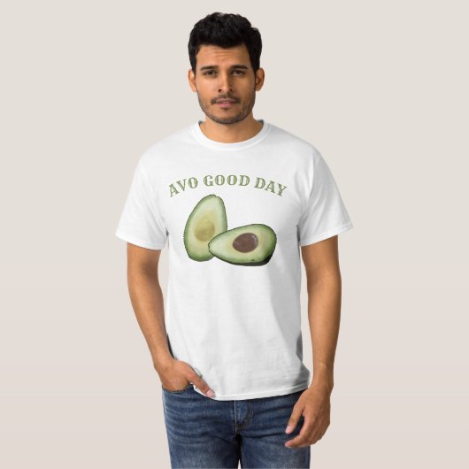 Funny Avocado T-Shirt (Vorne ganz)
