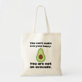 Funny Avocado Tote Bag Tragetasche (Vorne)