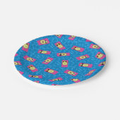 Funny Avocados Pappteller (Schrägansicht)