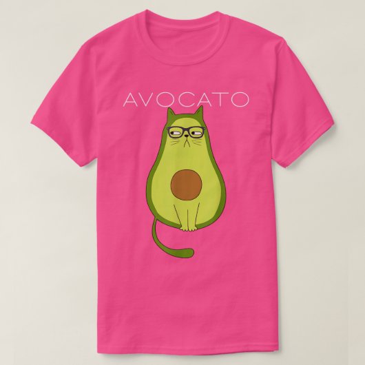 Funny Avogato Cat Avocado Cat Lover Geschenke AVOG T-Shirt (Design vorne)