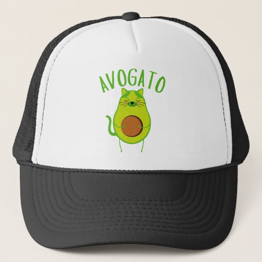 Funny Avogato Truckerkappe (Vorderseite)