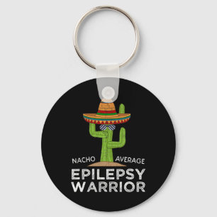 Funny Awareness Epilepsy Warrior Schlüsselanhänger