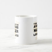 Funny Awesome Manager Looks Like Personalized Kaffeetasse (Mittel)