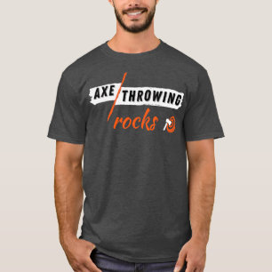 Funny Ax Dreh für Männer und Frauen axt Werfer T-Shirt
