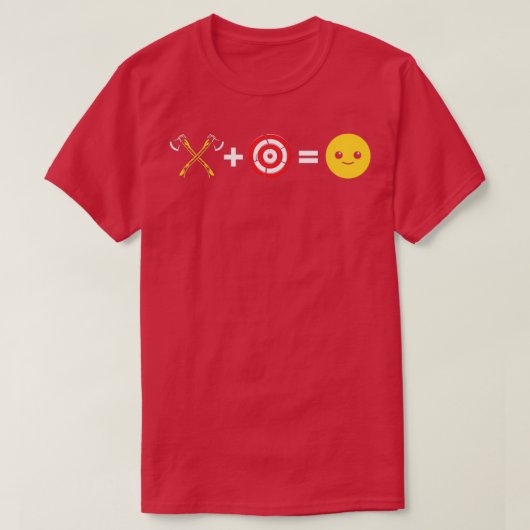 Funny Ax Throwing Axes Hatchet Thrower macht mich  T-Shirt (Design vorne)