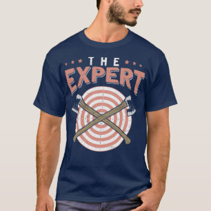 Funny Ax Throwing Experte Hatchet Woodworker 2 T-Shirt