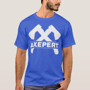 Funny Ax Throwing Lumberjack Hatchet Experten T-Shirt