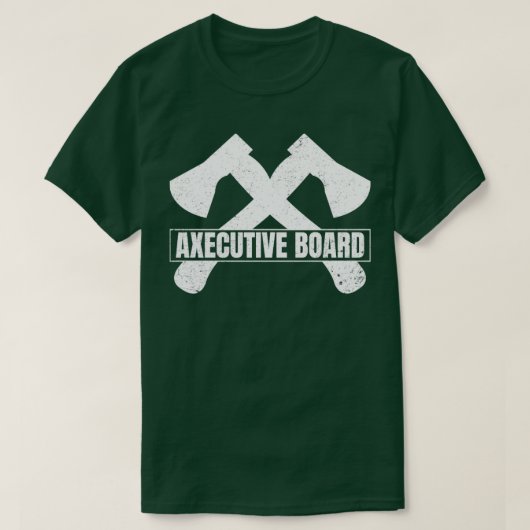 Funny Ax Throwing Lumberjack Hatchet T-Shirt (Design vorne)