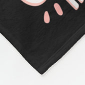 Funny Axolotl bereit, die erste Klasse des Lernens Fleecedecke (Ecke)