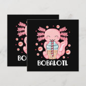 Funny Axolotl Bubble Tee (Vorne/Hinten)