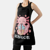 Funny Axolotl Bubble Tee Schürze (InSitu)