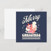 Funny Axolotl Frohe Weihnachten (Vorne/Hinten)