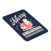 Funny Axolotl Frohe Weihnachten Magnet (Rechte Seite)
