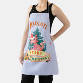 Funny Axolotl Frohe Weihnachten Schürze (InSitu)