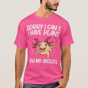 Funny Axolotl für Wassersportler T-Shirt
