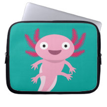 Funny Axolotl Illustration