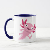 Funny Axolotl Illustration Tasse (Links)