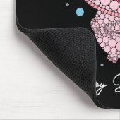 Funny Axolotl Lovers Polka Dot Art Student Happy D Mousepad (Ecke)