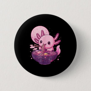 Funny Axolotl Noodle Anime Kawaii Axolotl Eating R Button