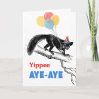 Funny Aye-aye Geburtstag finden einige Grubs