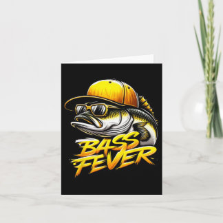 Funny B Fieber Fisch Gelber LKW Hat Fischen Fisch Karte