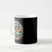 Funny B Fishing Men Dad Grandpa Fishing Lovers Ent Kaffeetasse (Vorderseite Links)