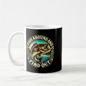 Funny B Fishing Men Dad Grandpa Fishing Lovers Ent Kaffeetasse (Links)