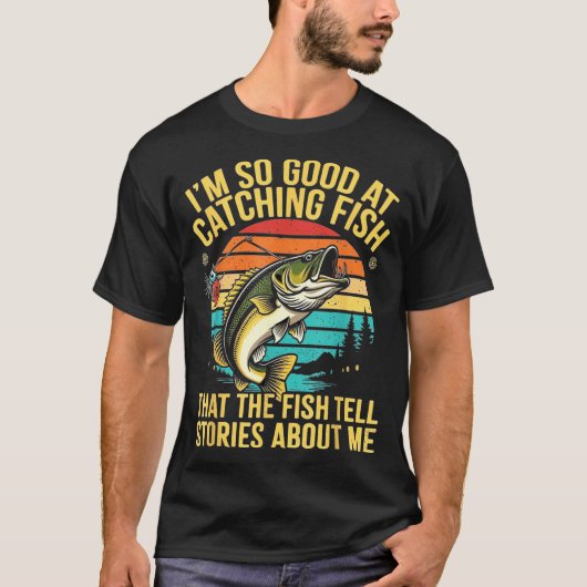 Funny B Fishing Quote Angler Snnerbait Lure Humor  T-Shirt (Vorderseite)