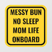 Funny Baby an Bord alternative Auto Window Decal Fensteraufkleber (Blatt)