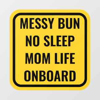 Funny Baby an Bord alternative Auto Window Decal Fensteraufkleber