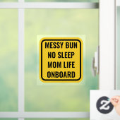 Funny Baby an Bord alternative Auto Window Decal Fensteraufkleber (Zuhause)