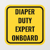 Funny Baby an Bord alternative Auto Window Decal Fensteraufkleber (Blatt)