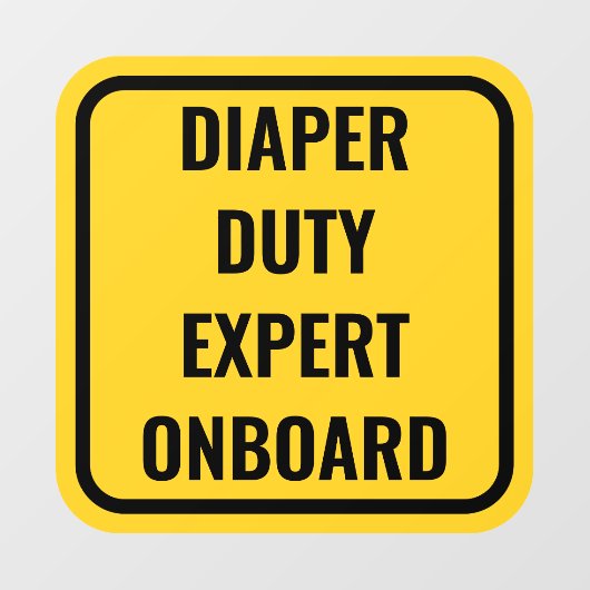 Funny Baby an Bord alternative Auto Window Decal Fensteraufkleber (Blatt)