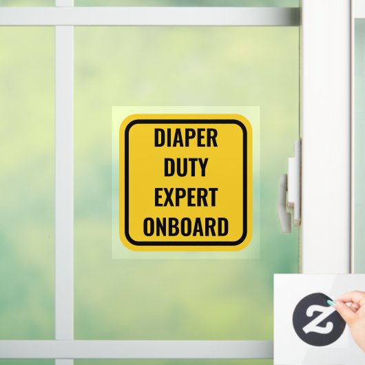 Funny Baby an Bord alternative Auto Window Decal Fensteraufkleber (Zuhause)