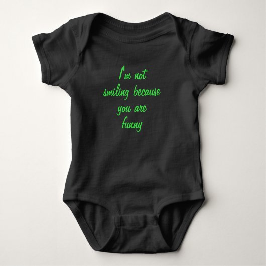Funny Baby Bodysuit Baby Strampler (Vorderseite)