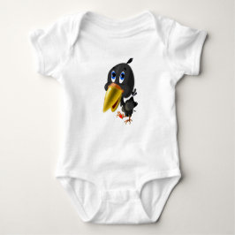 Funny Baby Bodysuit Bird mit Herzgeschenk Baby Strampler