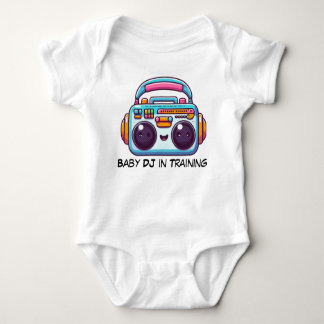 Funny Baby DJ im Training Bodysuit Baby Strampler